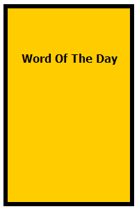 Word Of The Day Script